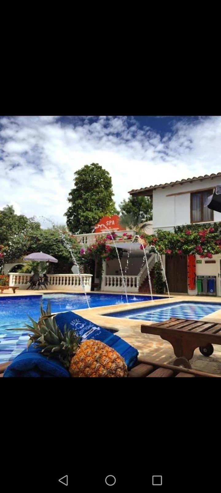 Hotel Y Restaurante Bienmesabe Santa Fe de Antioquia Kültér fotó